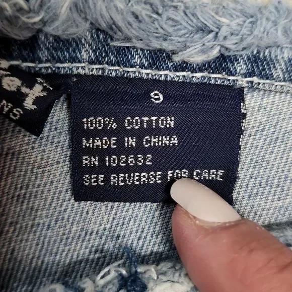 Vintage 70s style denim jeans - Picture 7 of 8